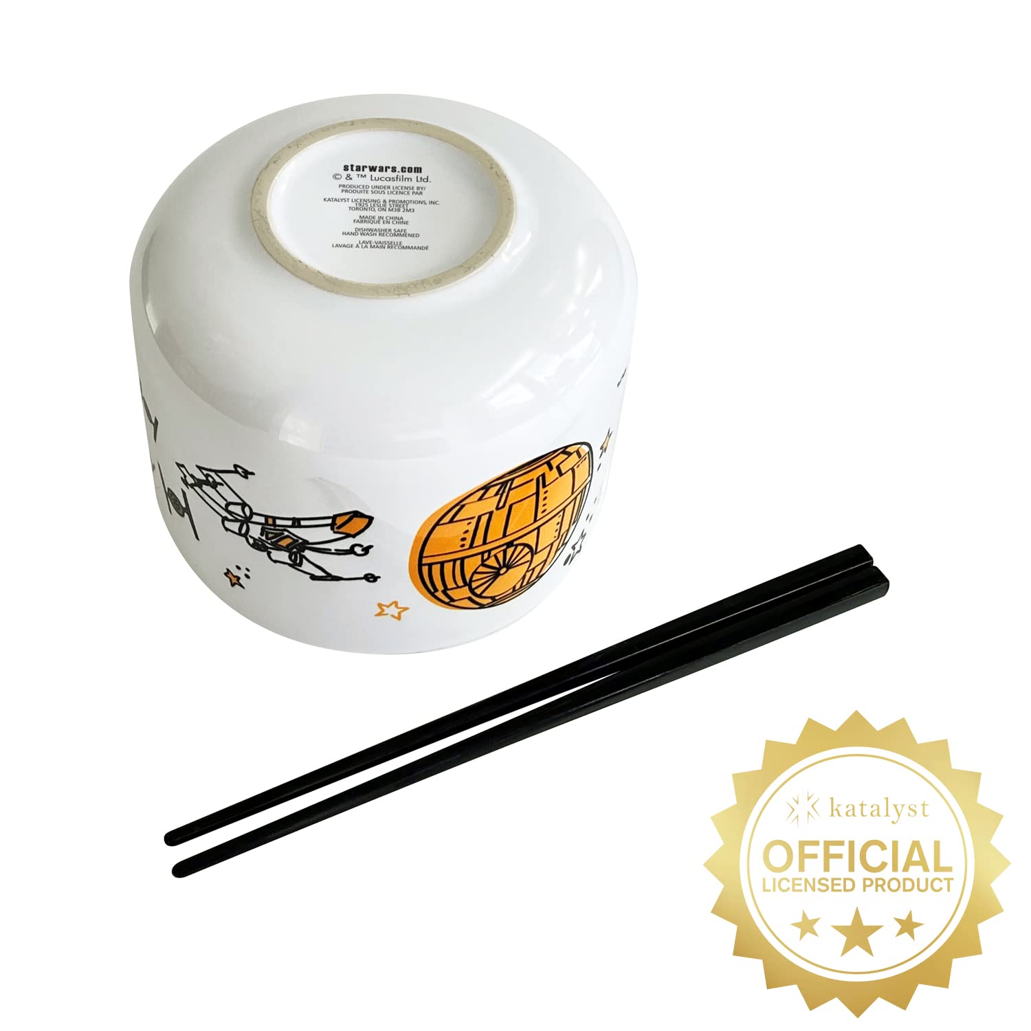 Amazon.co.jp: スターウォーズ ラーメン丼と箸 スペースチェイス